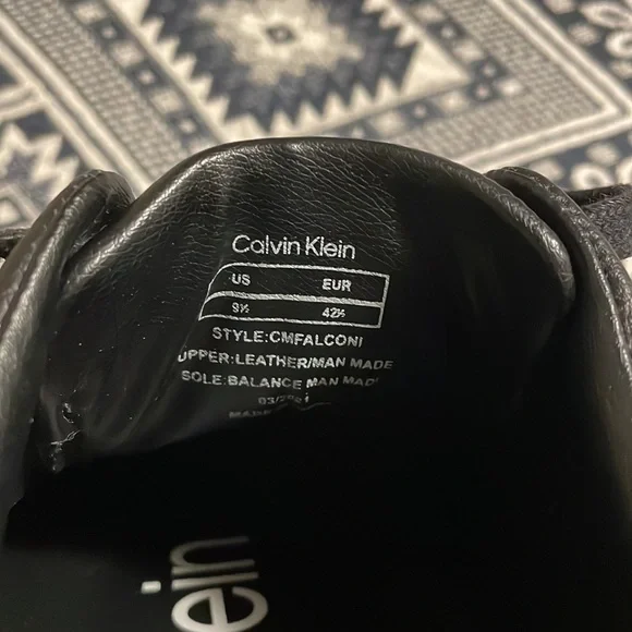 Black Calvin Klein sneakers - Picture 6 of 6